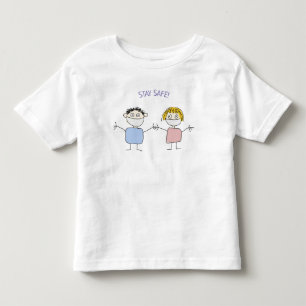 FUN DRAWEND MENSEN DIE GEZICHTE MASKEREN TODDLER T KINDER SHIRTS