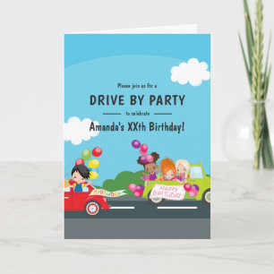 Fun drive by Birthday Party
