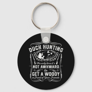 Fun Duck Hunting  Woodie Hunter Friends Gif Sleutelhanger