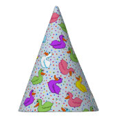 Fun Ducks Party Petten (geen banner) Feesthoedjes (Rechts)