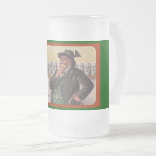 FUN! DUITSE PROVERB BEER MOK ~ HIJ DIE EEN KEUZE H (Voorkant rechts)