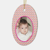 Fun Easter Keramisch Ornament (Links)