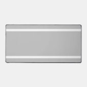 Fun Elegant Grey Clair Bord Blanc Rayures de cours (Recto)