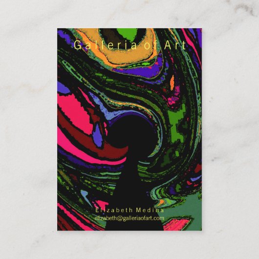 Fun & Eleganz ~ Carte de visite (Dos)