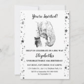 Fun Elephant Anniversaire Fête Invitation (Devant)