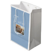 Fun Elephant Family Medium Cadeauzakje (Achterkant Gekanteld)