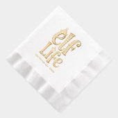 Fun "Elf Life" Fête de Noël (Droite)