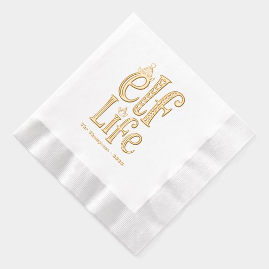 Fun "Elf Life" Fête de Noël (Droite)