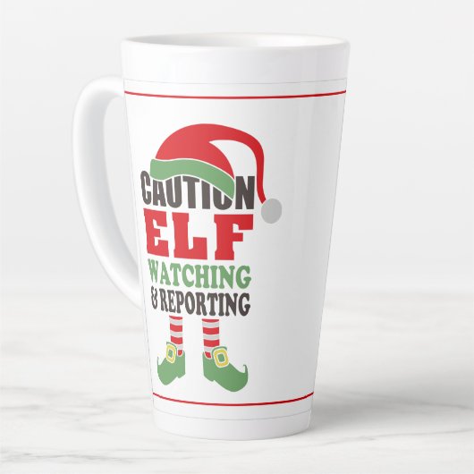 Fun ELF WATCHING Kerstmis Mok (Linkerhoek)