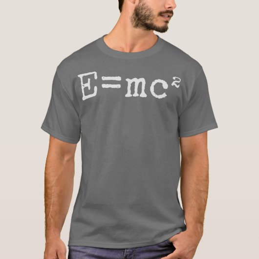 Fun Emc equence Science Physics Relativity T-shirt (Voorkant)