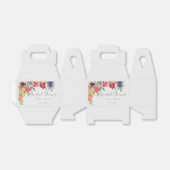 Fun en Bright Tulips en Greenery Vrijgezellenfeest Bedankdoosjes (Uitgevouwen)