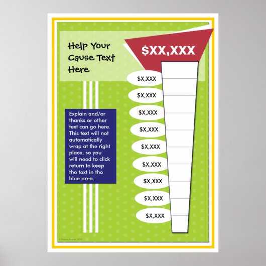 Fun en Colorful Chart Poster (Voorkant)