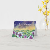 Fun en Free Birthday Card Kaart (Gele Bloem)