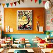 Fun en Inspirerend Kindness Classroom Poster