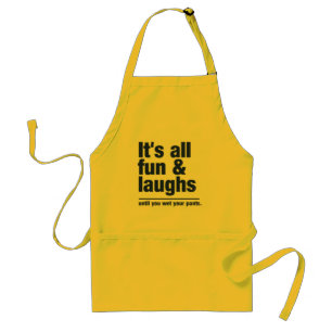 FUN- EN LAUGHS-schorten Standaard Schort
