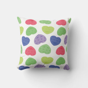 Fun en Trendy Poppit Pop-it harten design Kussen
