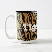 Fun Exotic Tiger brasse tasse (Gauche)