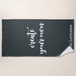 Fun Fab Creëer Uw eigen strandlaken