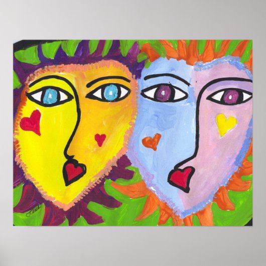 Fun Faces Poster (Voorkant)