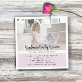 Fun Fact Pink Afstuderen Fotogradatie Partij Servet