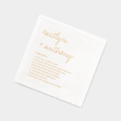 Fun Facts About The Newlyweds Modern Mariage (Gauche)