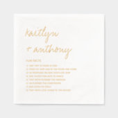 Fun Facts About The Newlyweds Modern Mariage (Recto)