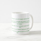 Fun Facts About the Rainforest Mug (Devant droit)