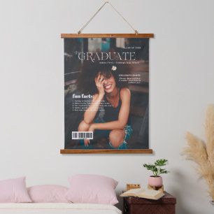 Fun Facts   Foto van het Hoesje Magazine Afstudere Hangend Wandkleed