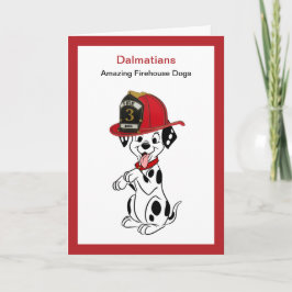 Fun Facts over Dalmatians Firehouse Dogs Kaart