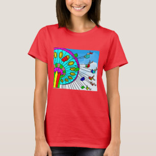 Fun Fair Amusement Park Amusement Park T-shirt