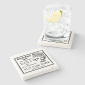 Fun Fair Park AD 1 Stenen Onderzetter (Zijkant)