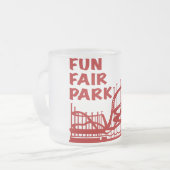 Fun Fair Park Frosted Mok (Voorkant links)