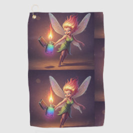 Fun Fairy Wipe Golf Towel Golfhanddoek