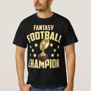 Fun Fantasy Football Champion Draft Party T-shirt