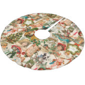 Fun, feestelijk en kleurrijk kerstfeest kerstboom rok (Gekanteld)