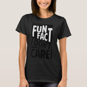 Fun Feit dat ik Sarcasm Kantoor Jokes niet geef T-shirt