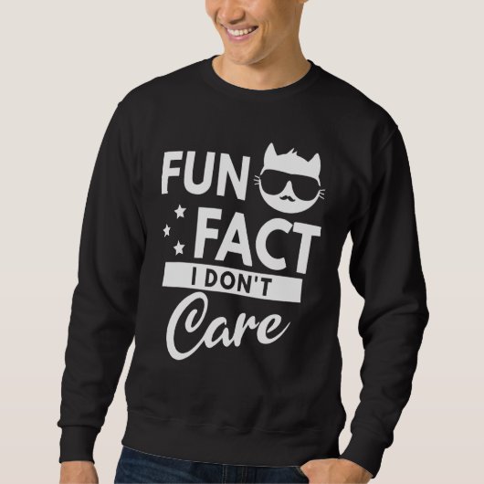 Fun Feit I Dont Care Trui (Voorkant)