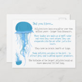 Fun Feit over kwallen Briefkaart (Voorkant / Achterkant)