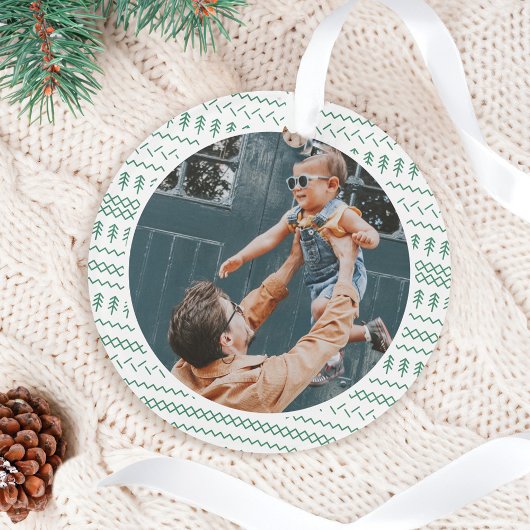 Fun Festive Green Knished Motif