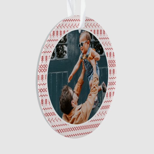 Fun Festive Red Knitting Motif (devant)