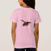 Fun Fierce Flying Dragon T-shirt (Achterkant)