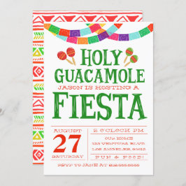 FUN FIESTA INVITATION! KAART
