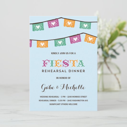 Fun Fiesta | Weddenschappen Kaart (Staand voorkant)