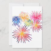 Fun Fireworks BBQ Invitation (Dos)