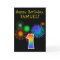 Fun Fireworks + Rainbow Motif "1" Anniversaire #