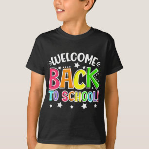 Fun First Day School Teacher Welkom terug naar SC T-shirt