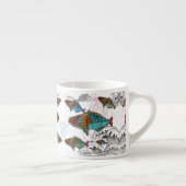 Fun Fish Mug Design using Needle Punch fish design (Droite)
