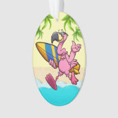 Fun Flamingos Ornament (voorkant)