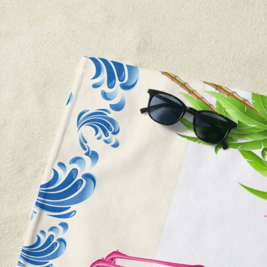 Fun Flamingos Strandlaken (In situ)