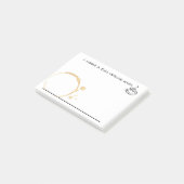 Fun Flat White Lover's Post-it Notes (Schuin)